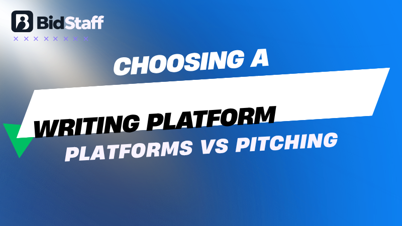 freelance writing platform - BidStaff guide