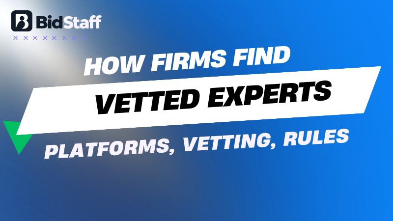 how global companies access vetted freelance experts - BidStaff guide