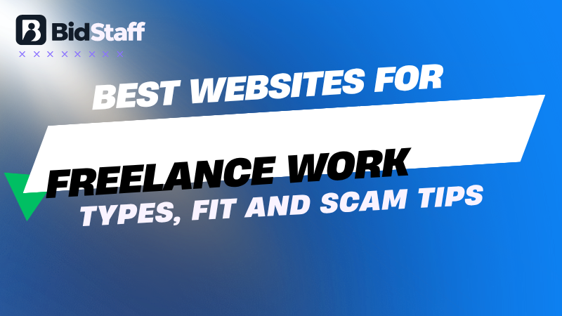 websites for freelance - BidStaff guide